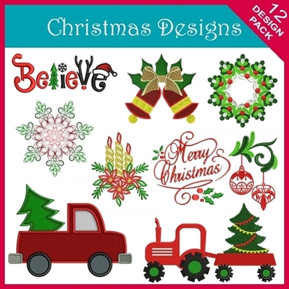 Picture of Christmas 12 Design Pack