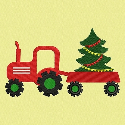Imagen de Christmas Tree & Truck