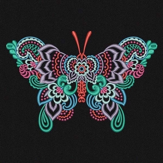 Picture of Ethnic Butterfly